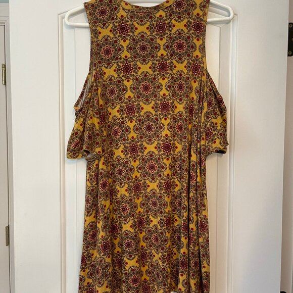 BOBEAU Cold Shoulder Flowy Top for Women Size XL - Picture 2 of 11